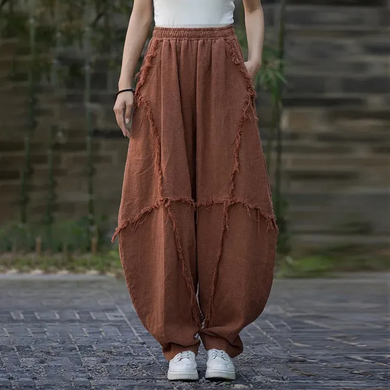 Vintage Ramie Bloomers Pants