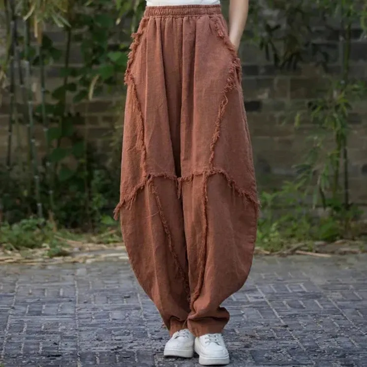 Vintage Ramie Bloomers Pants