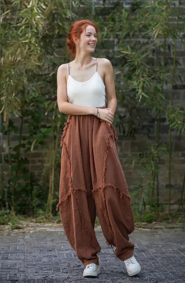 Vintage Ramie Bloomers Pants