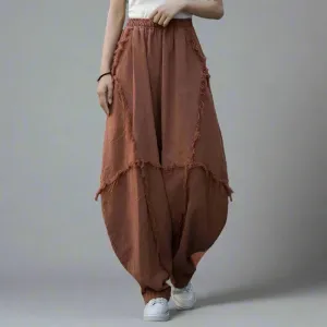Vintage Ramie Bloomers Pants
