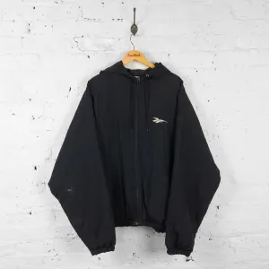 Vintage Reebok Padded Jacket - Black - XL
