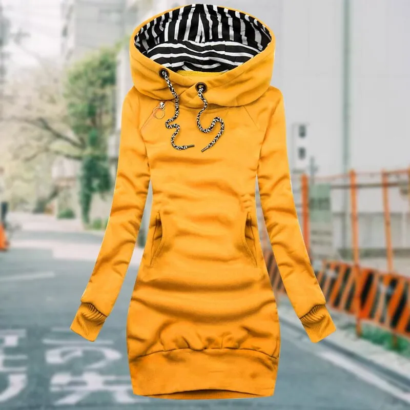 Warm, oversized and long-sleeved sweatshirt for winter - Perfect for chilly days