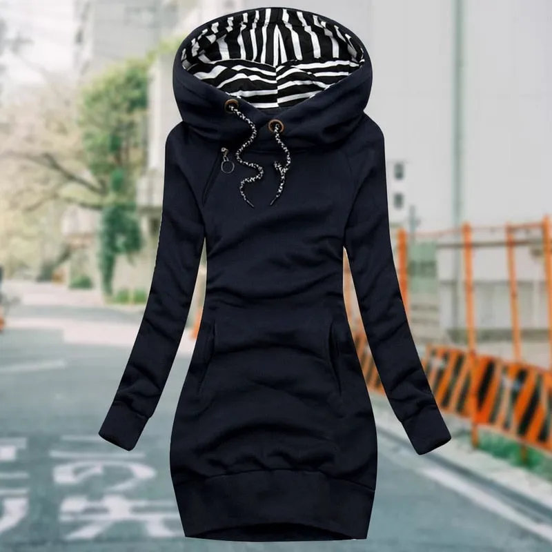 Warm, oversized and long-sleeved sweatshirt for winter - Perfect for chilly days