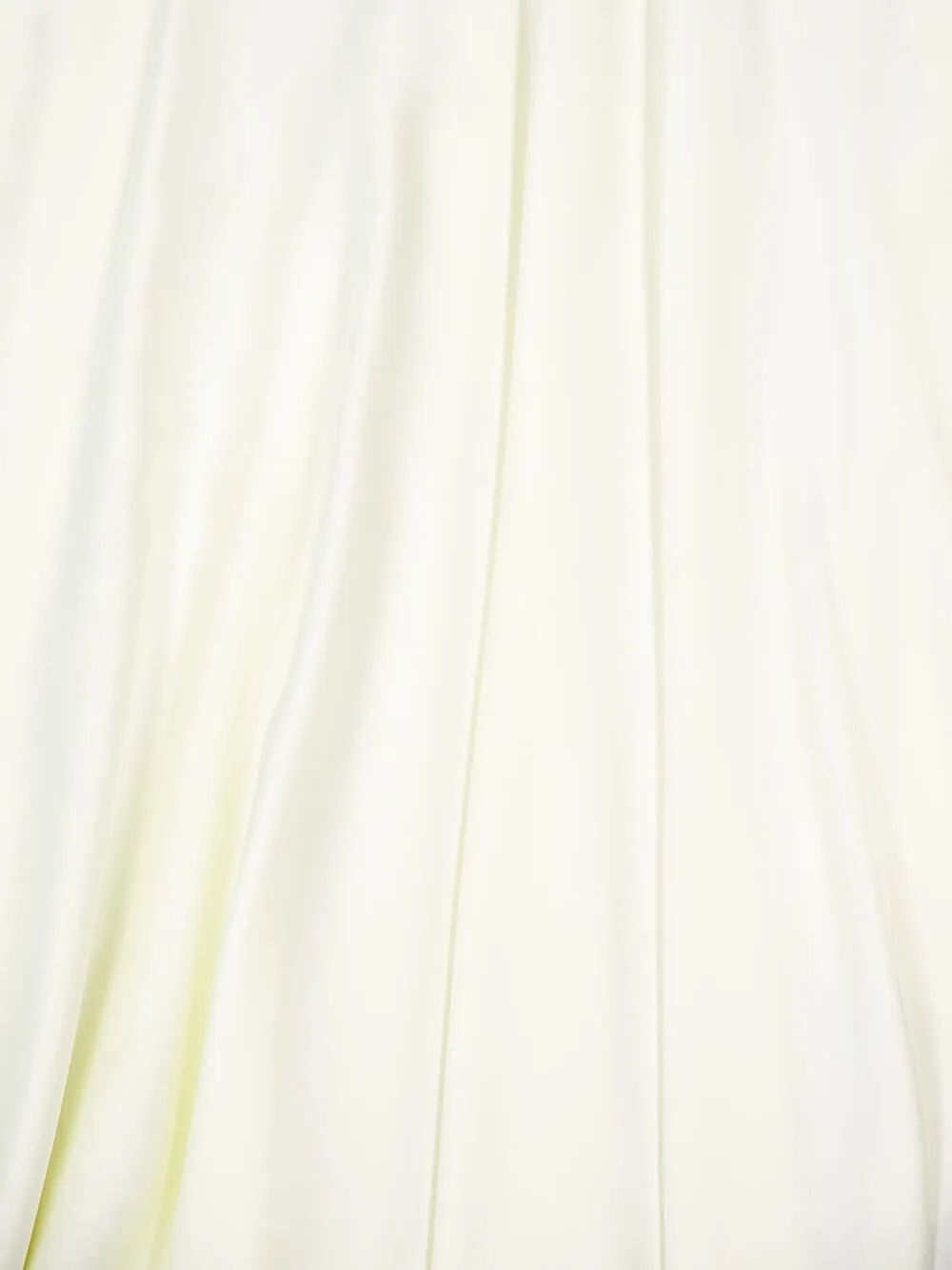 White Asymmetric Bias-Cut Dress