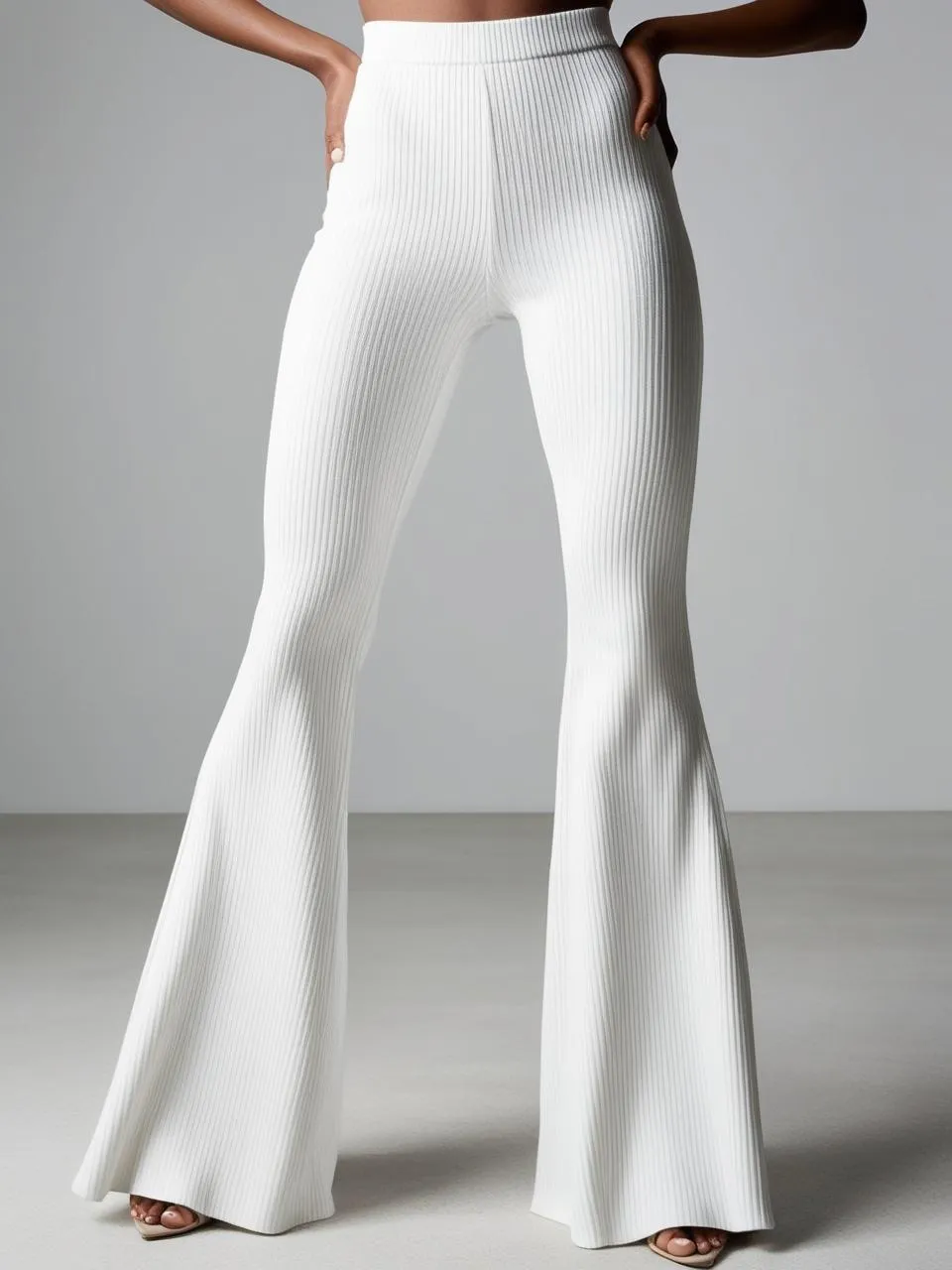 White Trousers [FLARED]