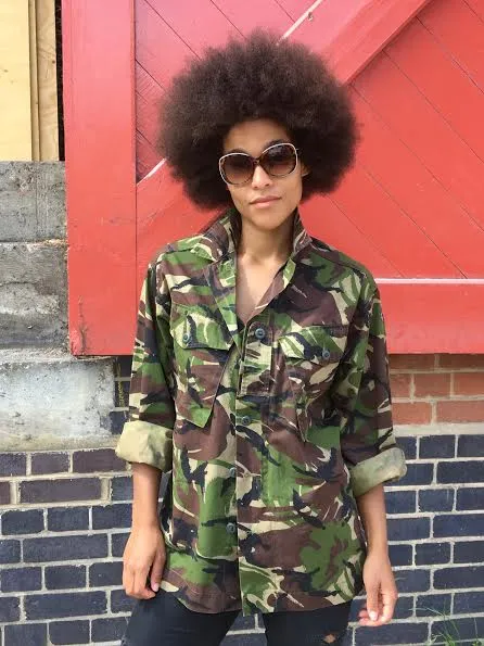 'Wild at Heart' Green Camo Jacket