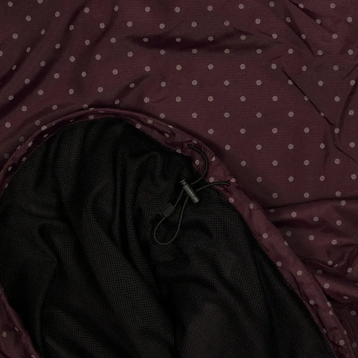 Women Polka Blaze Jacket | Reflective Purple