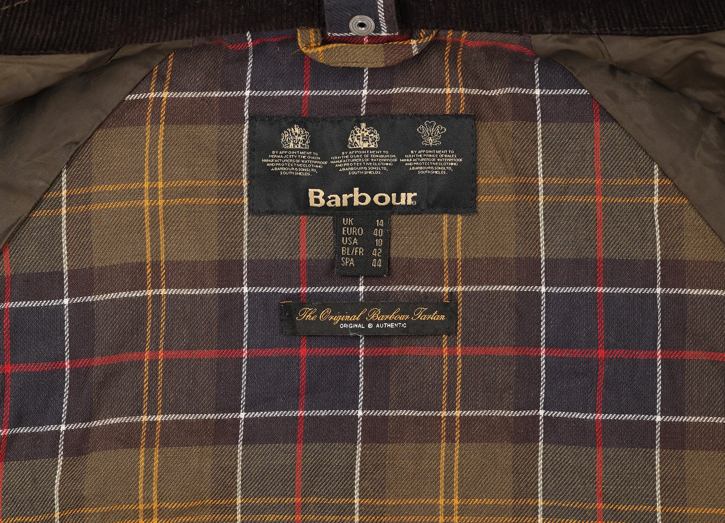 Women's Barbour Beadnell Wax Jacket - Green - Women's L