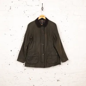 Women's Barbour Beadnell Wax Jacket - Green - Women's L