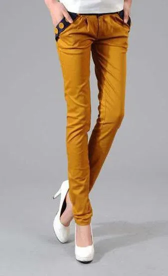 Women's Fashion pencil Trousers Ladies casual harem pants