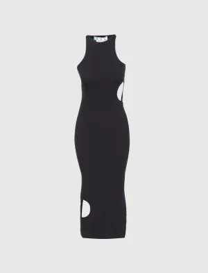 WOMEN'S METEOR RIB ROW DRESS