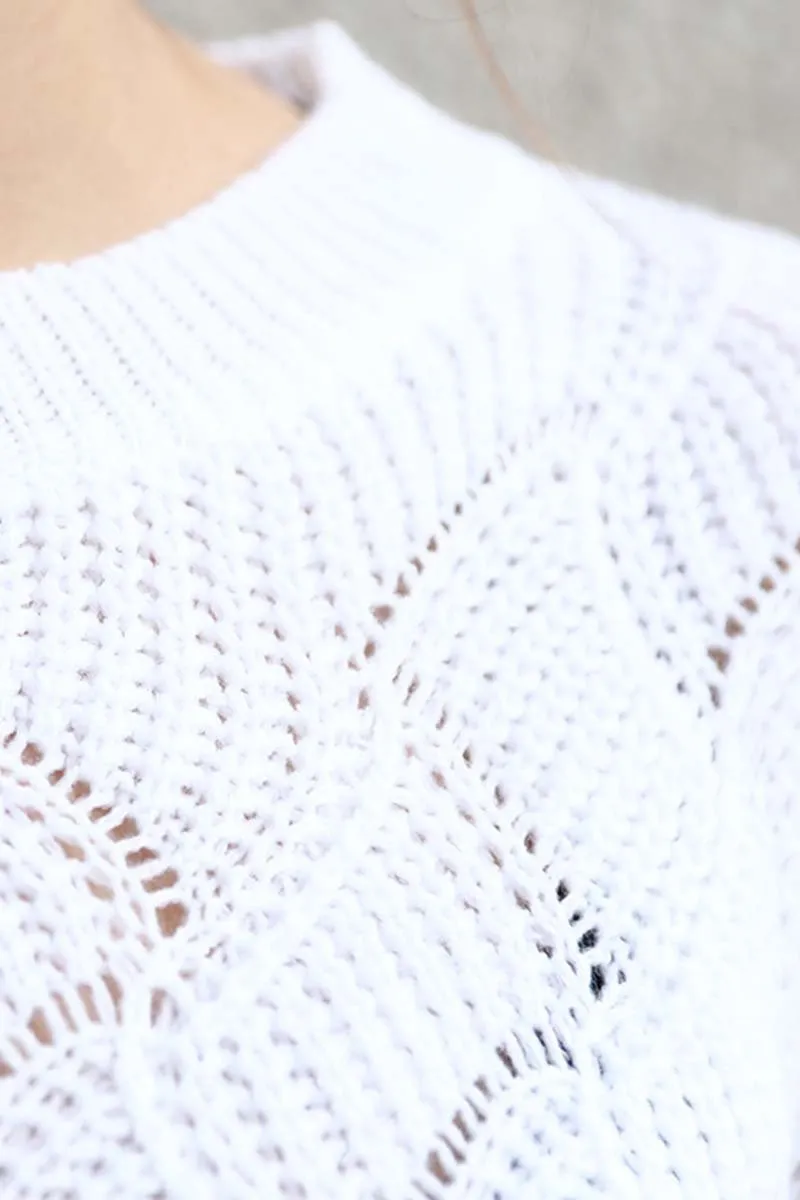 Xieyinshe Xieyinshe O Neck Knit Sweaters