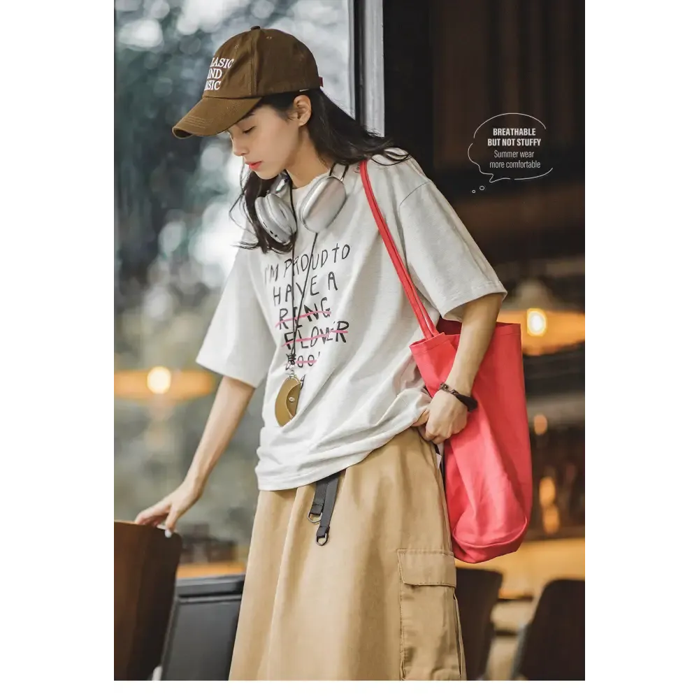 Y2K Cat Lover Tee with Relaxed Fit and Pure Cotton Fabric