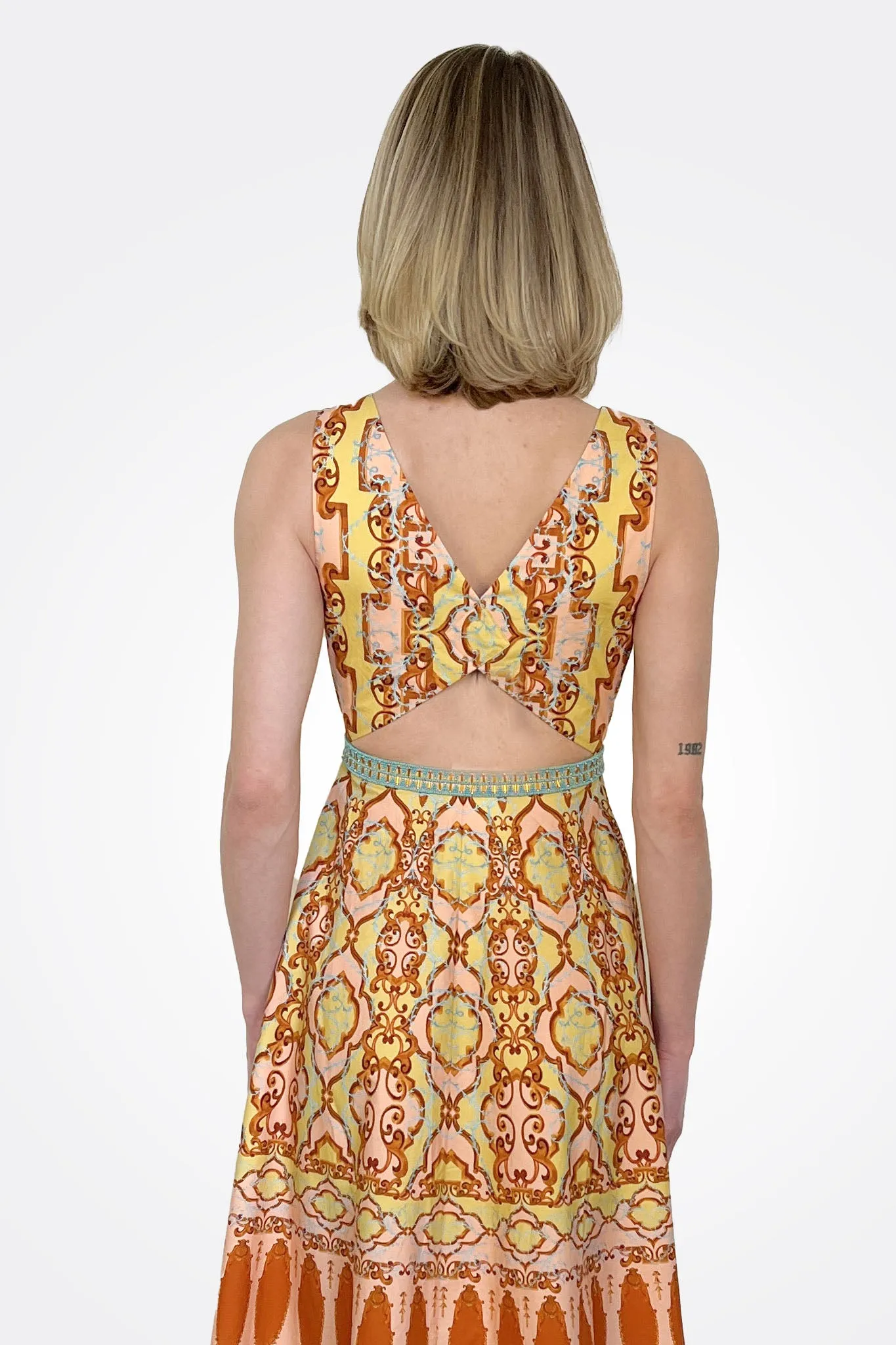 Zoey Cutout Dress - Cornice Rouge