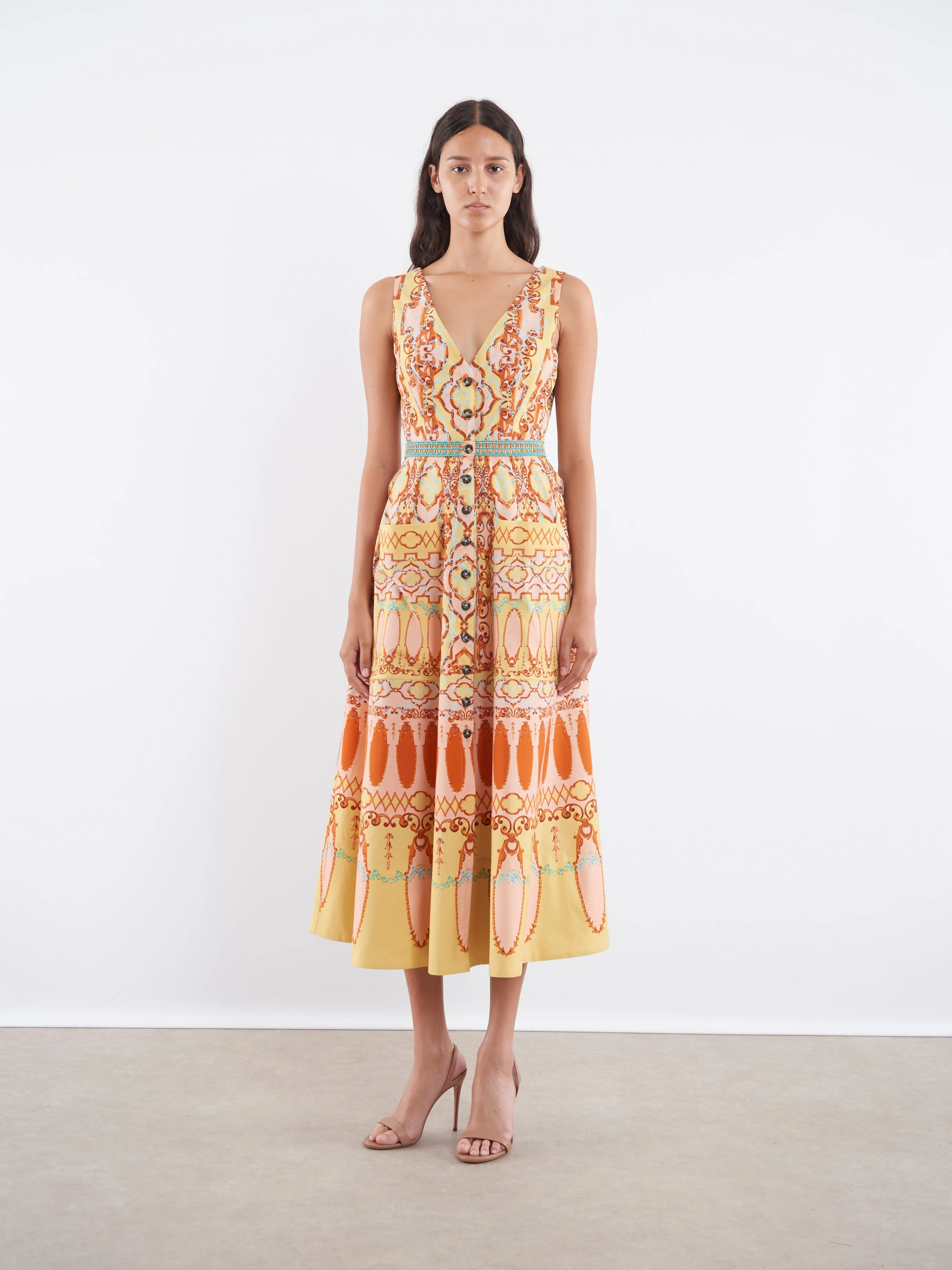 Zoey Cutout Dress - Cornice Rouge