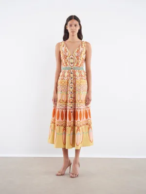 Zoey Cutout Dress - Cornice Rouge