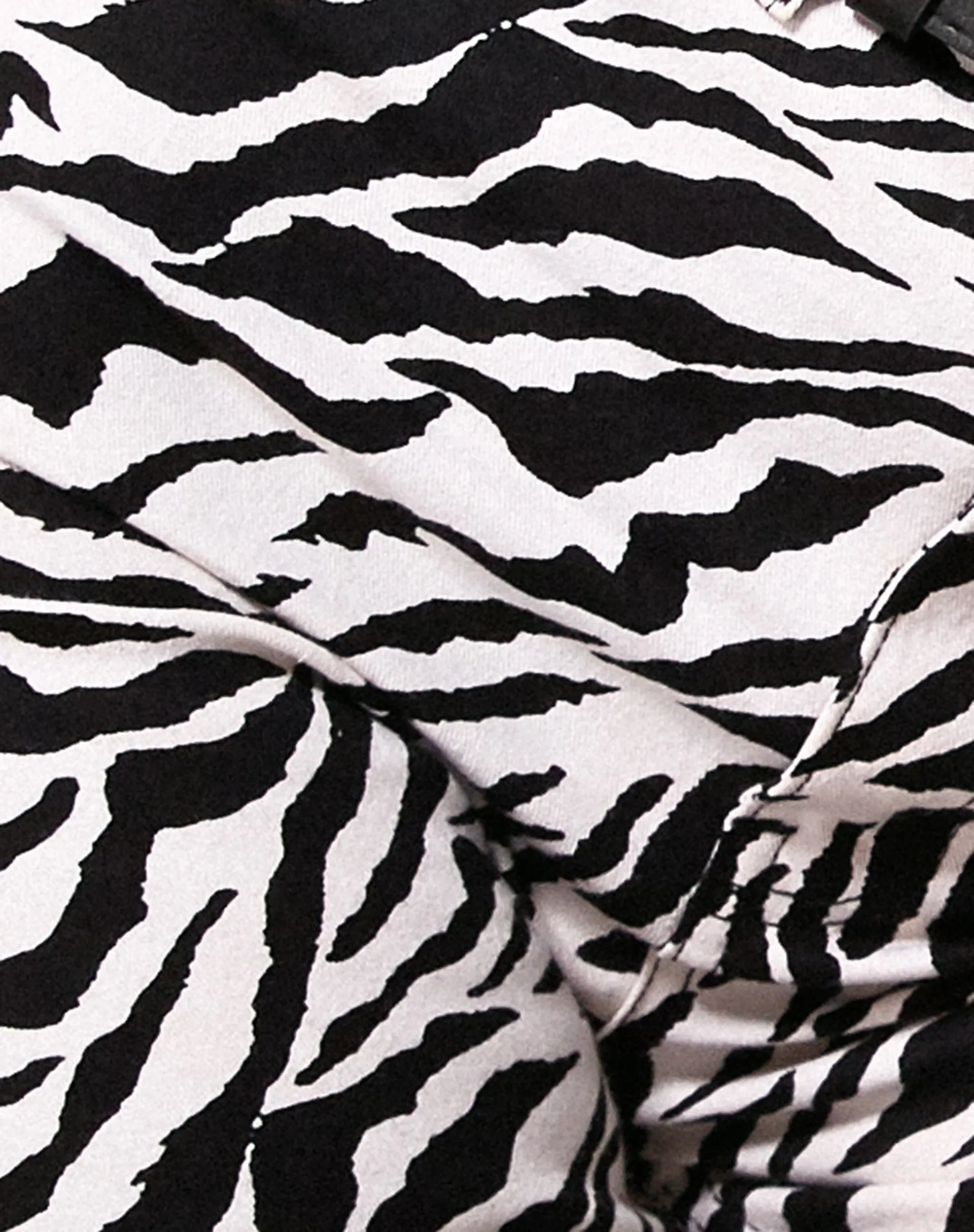 ZOVEN TROUSER 90S ZEBRA BW